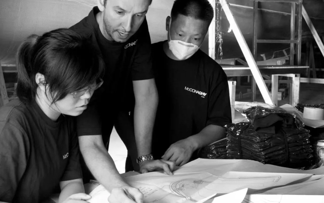McConaghy engineers and craftsmen at work