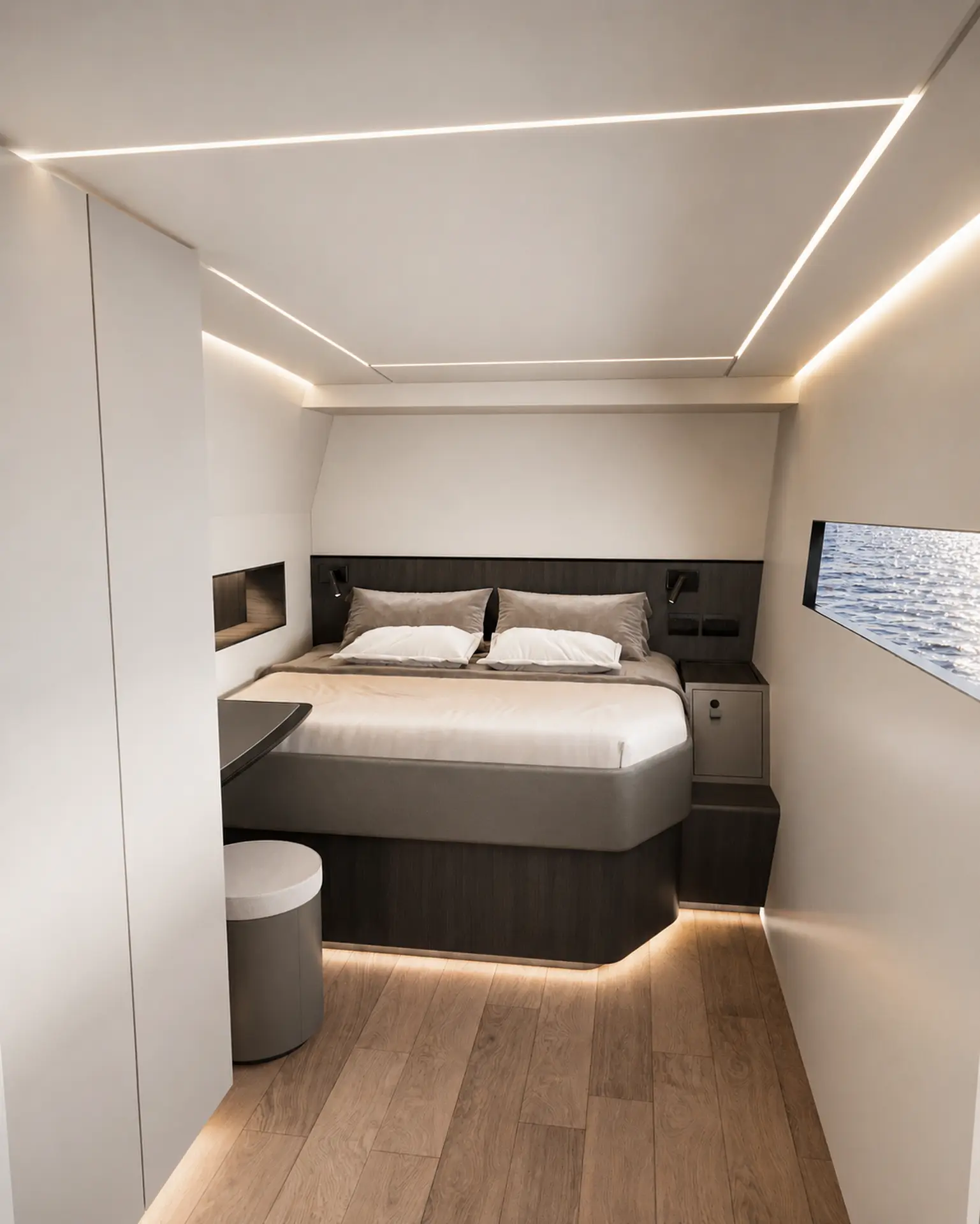 Cure 68GT master cabin